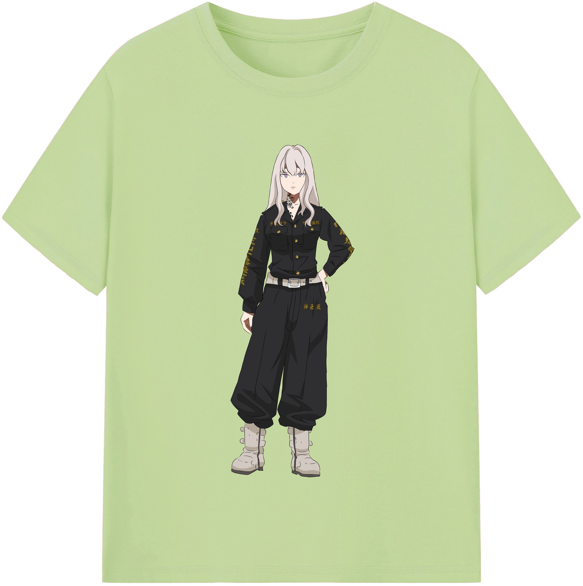 （画像用） 東京リベンジャーズ Tokyo Revengers 綿100％半袖Tシャツ（フロントプリント）